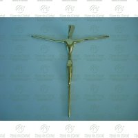 Cristo Estilizado para Túmulo em Bronze Tam.35cm