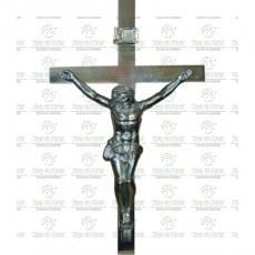 Crucifixo para Túmulo em Alumínio Tam.48cm