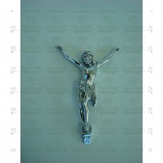 Cristo sem cruz em Alumínio Tam.15cm
