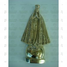 Imagem da Nossa Senhora Aparecida de meio corpo em Bronze Tam.30 cm
