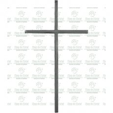 Cruz Filete para Túmulo em Alumínio Tam.35cm