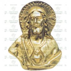 Sagrado Coração de Jesus Túmulo em Bronze Tam.17cm