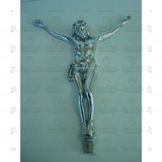 Cristo sem cruz em Alumínio Tam.45cm