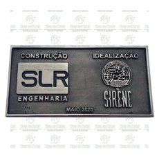 Placa da Construtora