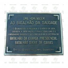 PLACA DO GRANADEIRO